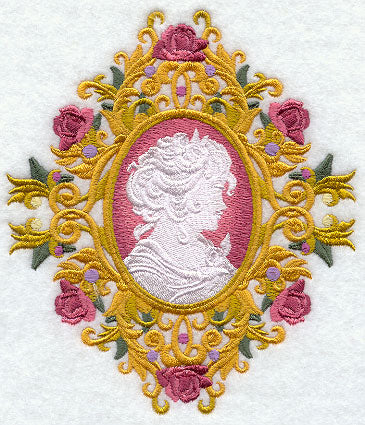 Victorian Cameo and Roses