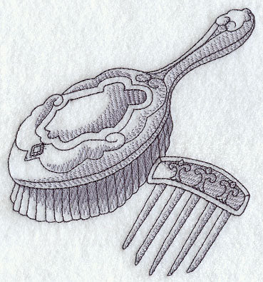 Victorian Treasures Brush and Comb