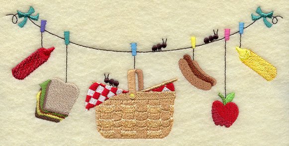 Summer Picnic Clothesline