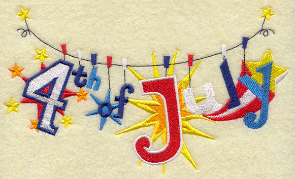 4th of July Clothesline