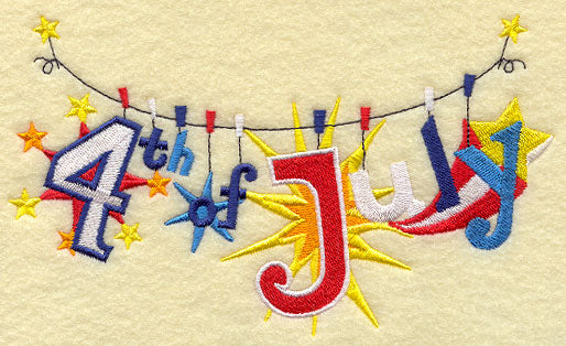 4th of July Clothesline