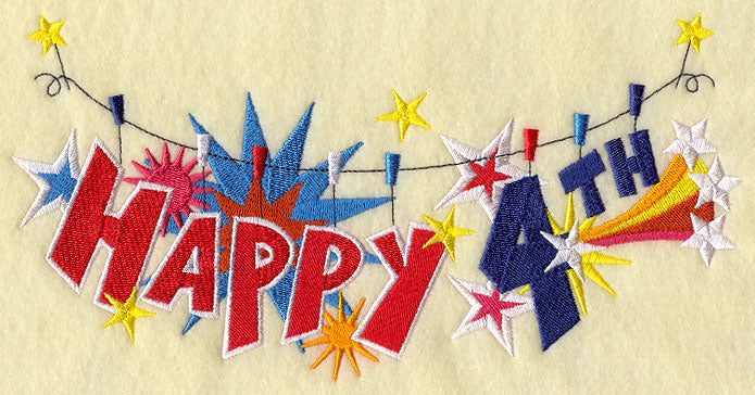 Happy 4th Clothesline