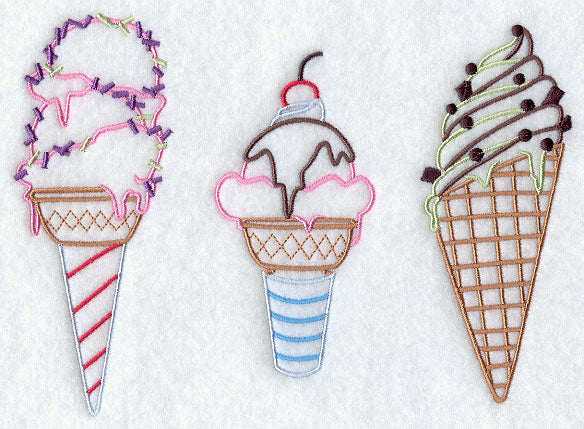 Ice Cream Trio