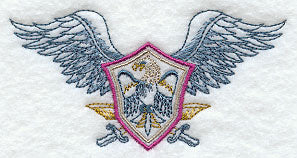 Eagle Shield with Wings
