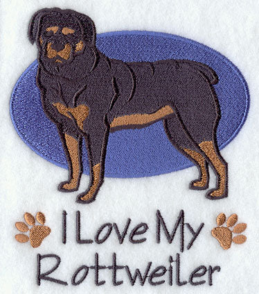 I Love My Rottweiler