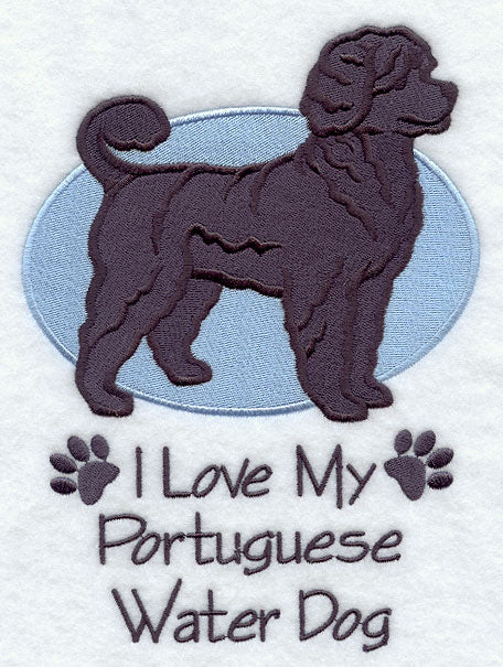 I Love My Portuguese Water Dog