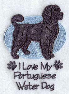 I Love My Portuguese Water Dog