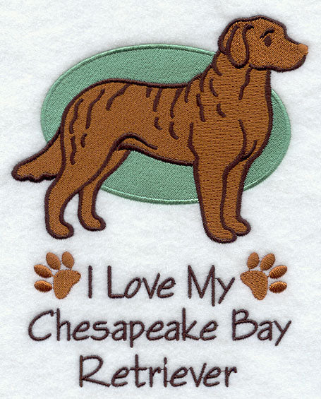 I Love My Chesapeake Bay Retriever