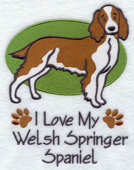 I Love My Welsh Springer Spaniel