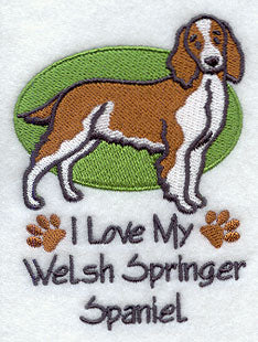 I Love My Welsh Springer Spaniel