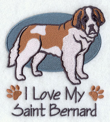 I Love My Saint Bernard