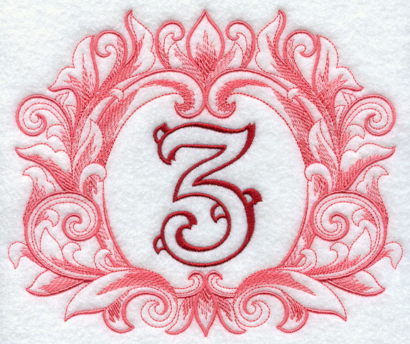 Grand Flourish Number 3 - 6 1/2 Inch