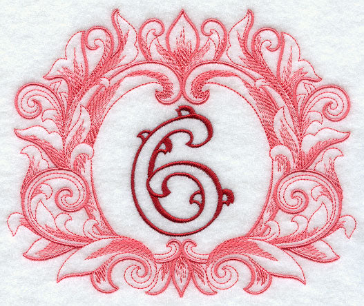 Grand Flourish Number 6 - 6 1/2 Inch