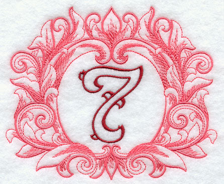 Grand Flourish Number 7 - 6 1/2 Inch