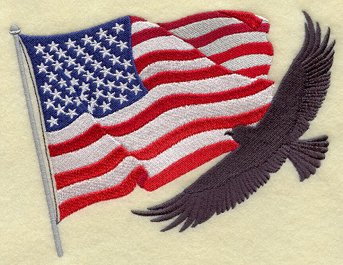 US Flag and Eagle