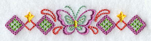 Diamond Butterfly Border 1