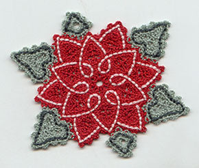 Poinsettia (Battenburg Lace)