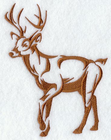 Northwoods Silhouette Deer