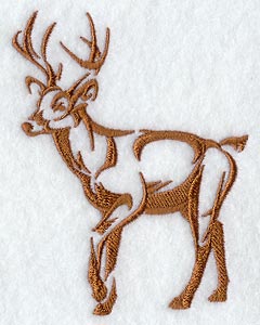 Northwoods Silhouette Deer