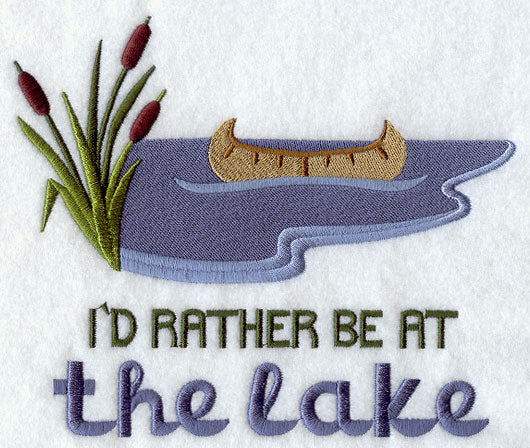 I'd Rather Be at the Lake