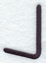 Sleek & Modern Capital Letter J - 3 Inch