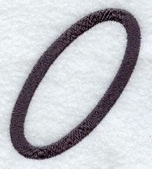 Sleek & Modern Capital Letter O - 3 Inch