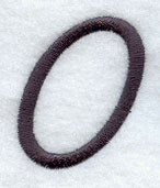 Sleek & Modern Number 0 - 3 Inch