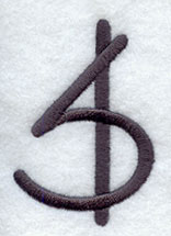Sleek & Modern Punctuation Dollar Sign - 3 Inch