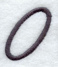 Sleek & Modern Capital Letter O - 3 Inch