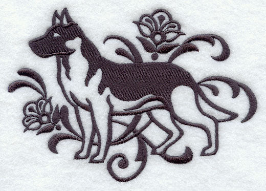 Graceful German Shepherd