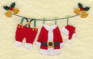 Santa Claus Clothesline