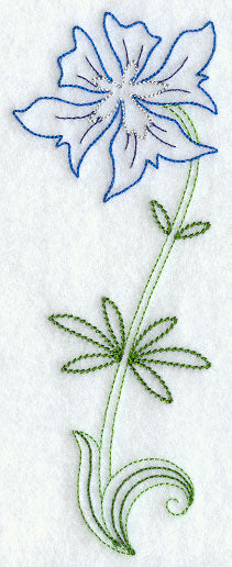 Blue Leschenaultia (Vintage)