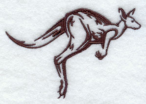 Australian Silhouette Kangaroo