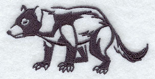 Australian Silhouette Tasmanian Devil