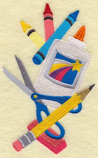 School Supplies Stack