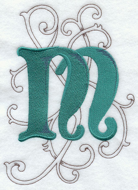 Wild Side Letter M - 8 1/2 Inch