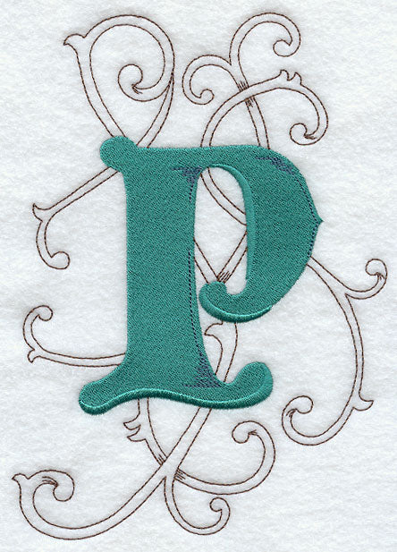 Wild Side Letter P - 8 1/2 Inch