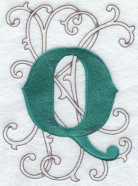 Wild Side Letter Q - 8 1/2 Inch