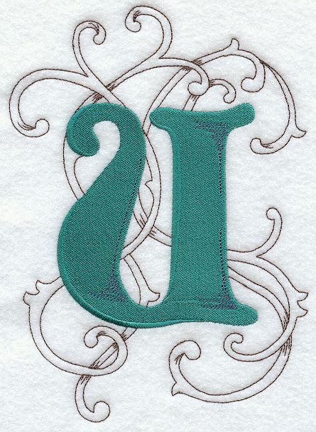 Wild Side Letter U - 8 1/2 Inch
