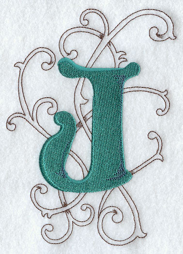 Wild Side Letter J - 8 1/2 Inch