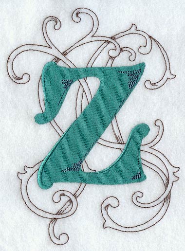 Wild Side Letter Z - 8 1/2 Inch