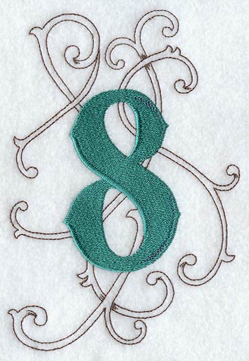 Wild Side Number 8 - 8 1/2 Inch