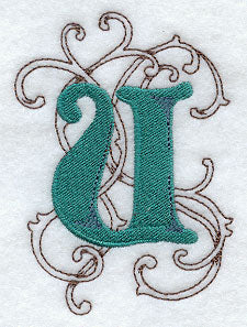 Wild Side Letter U - 8 1/2 Inch