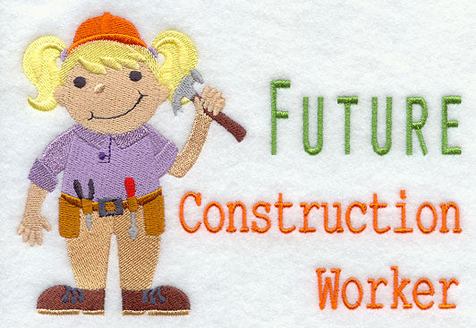 Future Construction Worker - Girl
