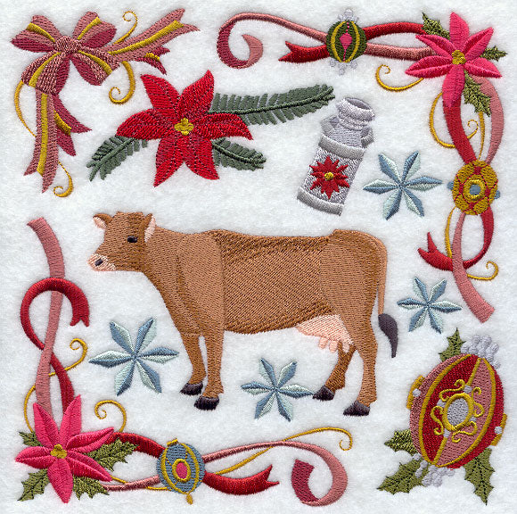 Eighth Day of Christmas Collage