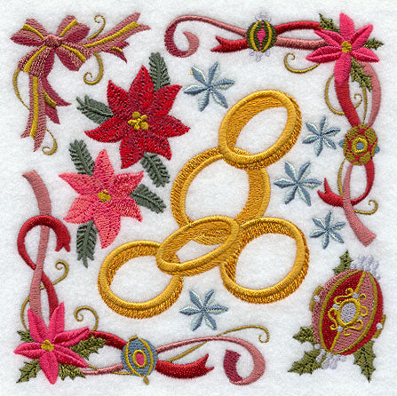 Fifth Day of Christmas Collage