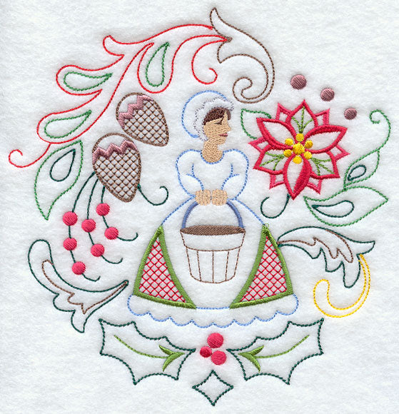 Jacobean Christmas - Eight Day (Vintage)