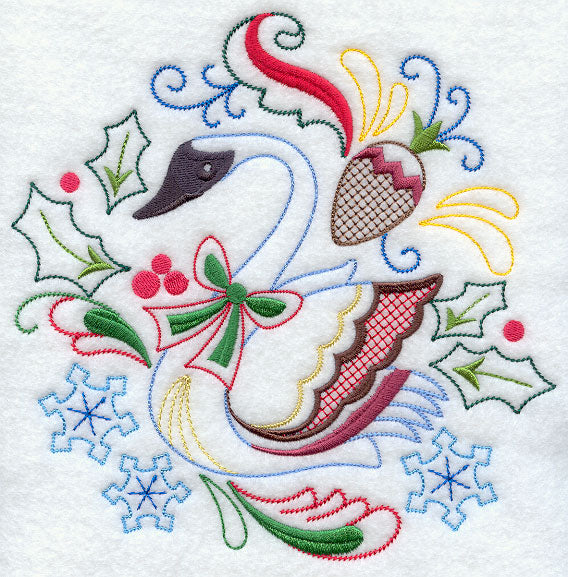 Jacobean Christmas - Seventh Day (Vintage)