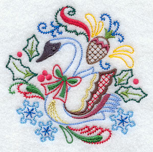 Jacobean Christmas - Seventh Day (Vintage)
