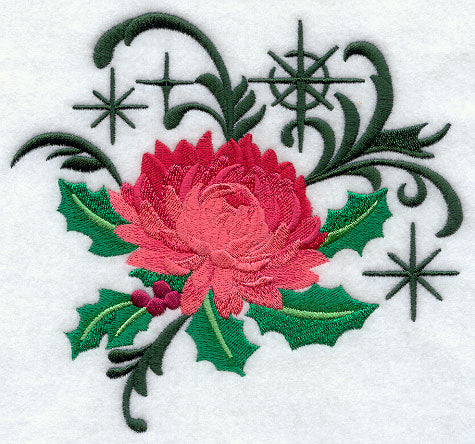 Christmas Chrysanthemum with Echoes